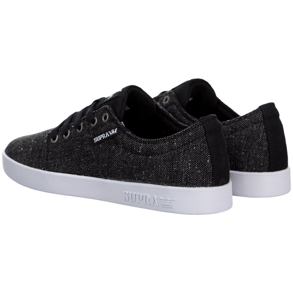 Baskets Basses Supra Stacks II Grise Grey/Black-White Homme | DLK-32308616